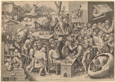 A malleghemi boszorkány alkotó: Pieter van der Heyden after Pieter Bruegel the Elder