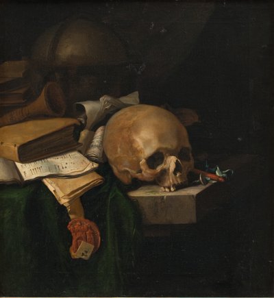 Vanitas csendélet alkotó: Pieter van der Willigen