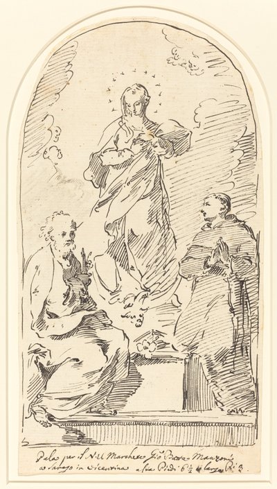 A Szeplőtelen Fogantatás alkotó: Pietro Antonio Novelli