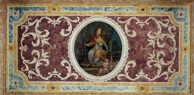 Szent Geminianus oltár homlokzata, 1727 (scagliola) alkotó: Pietro Battagliola