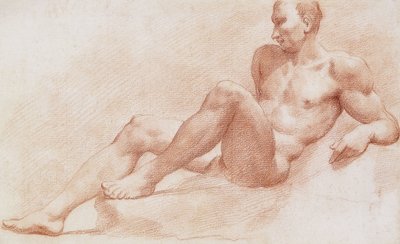 Egy fekvő akt, alkotó: Pietro Dandini