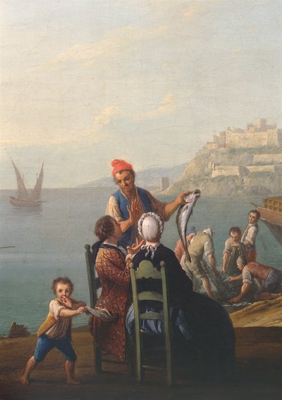 Fishmonger (részlet) alkotó: Pietro Fabris