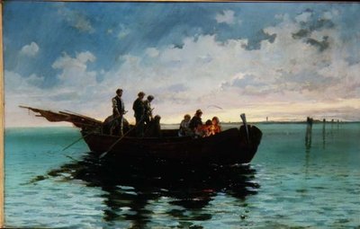 Az éjszakai átkelés alkotó: Pietro Gabrini