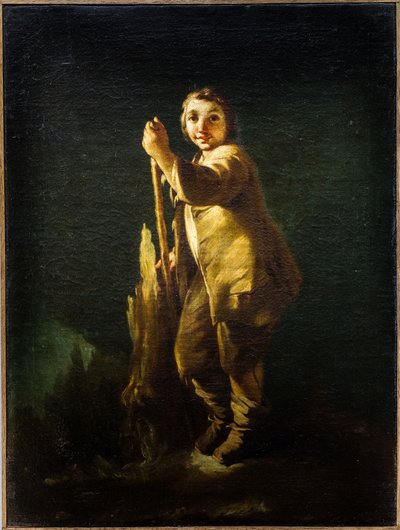 Álló pásztor, 1740 körül (Olaj, vászon) alkotó: Pietro Longhi