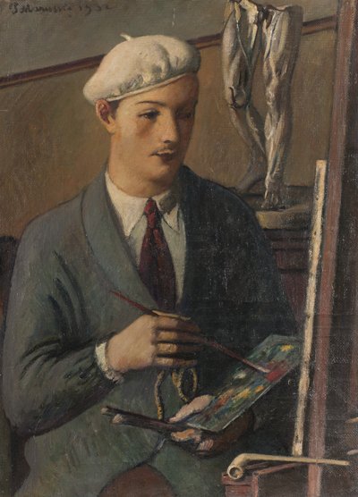 Egy fiatal festő portréja, 1932 alkotó: Pietro Marussig