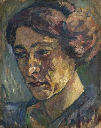 A feleség portréja, 1929 alkotó: Pietro Marussig