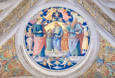Krisztust megkísértette az ördög alkotó: Pietro Perugino