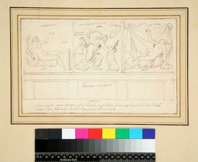 Egy fal három lappal) alkotó: Pietro Santi Bartoli