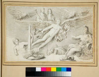 Antoninus és Faustina apoteózisa (kréta) alkotó: Pietro Santi Bartoli