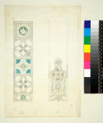 A Villa Madama boltozata (fekete kréta, némelyik tollal és barna tintával. Akvarellel színezve) alkotó: Pietro Santi Bartoli