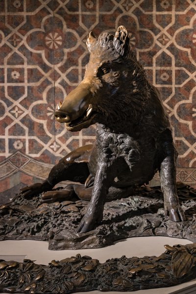 Kismalac alkotó: Pietro Tacca