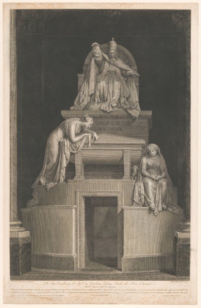 Kelemen pápa sírja XIV alkotó: Pietro Vitali