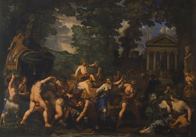 Bacchus diadala, Pietro da Cortona (1596-1669) alkotó: Pietro da Cortona