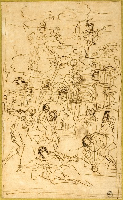 Szent István vértanúsága alkotó: Pietro da Cortona