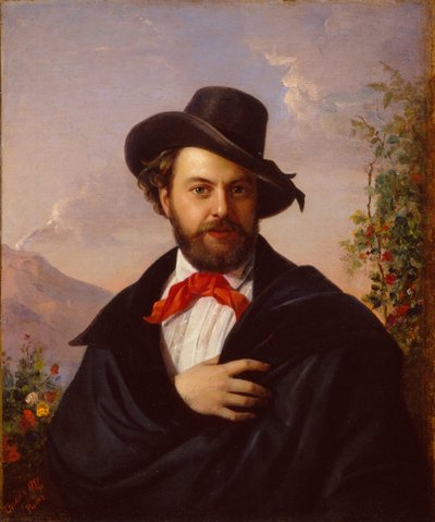Önarckép, 1851 alkotó: Pimen Nikitich Orlov