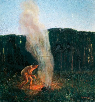 Füstoszlop alkotó: Plinio Nomellini