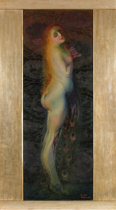 Arany és kék. alkotó: Plinio Nomellini