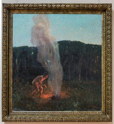A Füstoszlop alkotó: Plinio Nomellini