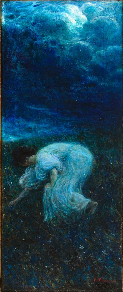 A szentjánosbogarak, 1898-99 alkotó: Plinio Nomellini