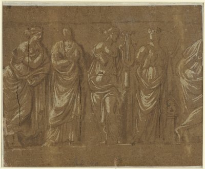 Múzsák sora alkotó: Polidoro da Caravaggio (possibly)
