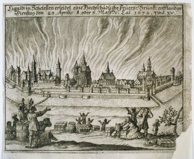 Legenda a kettő tüzéről, 1672 alkotó: Polish School