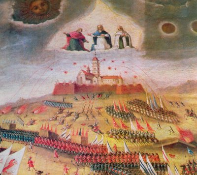 A Jasna Gora kolostor svéd ostroma 1655-ben alkotó: Polish School
