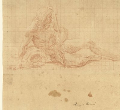 Fekvő folyóisten alkotó: Pompeo Batoni