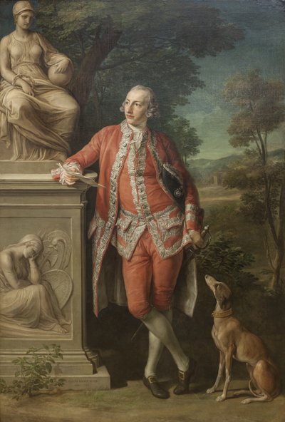Peter Beckford (1740-1811), földbirtokos, Dorset. alkotó: Pompeo Batoni