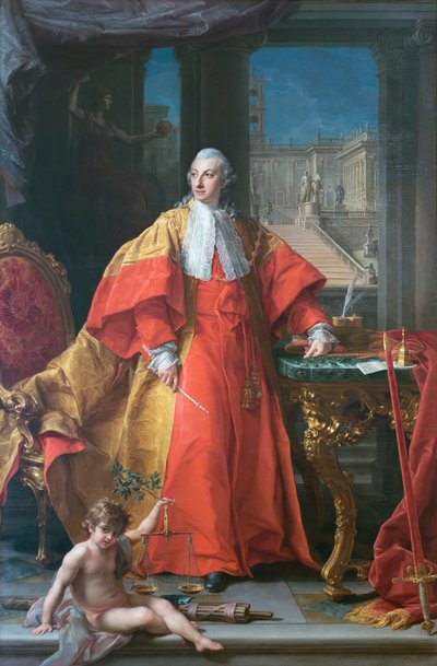 Abbondio Rezzonico portréja alkotó: Pompeo Girolamo Batoni