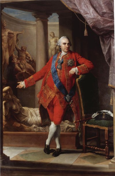 Kirill Razumovszkij gróf 1728-1803, Ukrajna utolsó hetmanja portréja, 1766 alkotó: Pompeo Girolamo Batoni