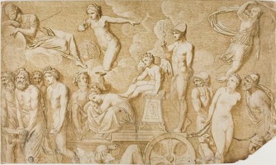 A szerelem diadala (az antik dombormű után) alkotó: Pompeo Girolamo Batoni