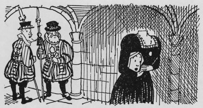 Szellem a londoni Towerben (litho) alkotó: Pont