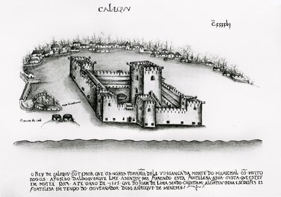 Calicut a Legends of India-ból alkotó: Portuguese School