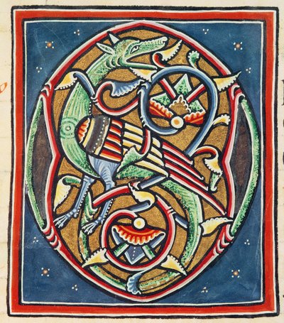 Ms 3089 fol.35r Lakott Initial O, XII. vagy XIII. század alkotó: Portuguese School