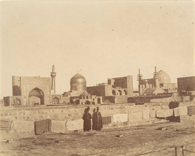 [A MESHED általános képe egy hamam tetejéről.], 1840-60-as évek. alkotó: Possibly by Luigi Pesce.