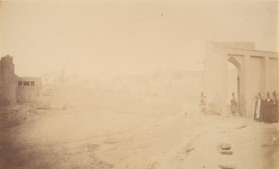 [A TABRIZ látképe], 1840-60-as évek. alkotó: Possibly by Luigi Pesce.