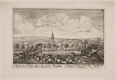V. Frigyes belépése a Horsensbe alkotó: Poul Isac Grønvold