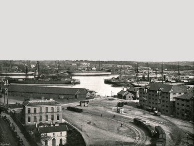 The Docks, Southampton, 1895. alkotó: Poulton and Co