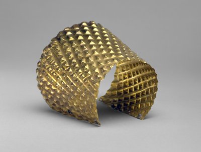 Karszalag, dátum nélkül (arany) alkotó: Pre-Columbian Pre-Columbian