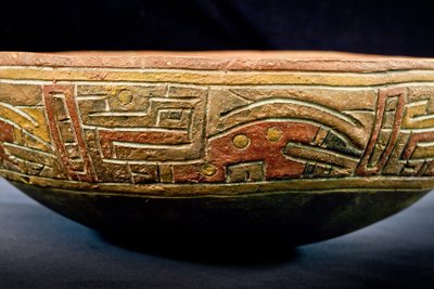Csésze / Paracas kultúra (terrakotta) alkotó: Precolombian Precolombian