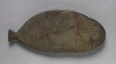 Paletta hal formájában, Kr.e. 3500-2950 (graywacke) alkotó: Predynastic Period Egyptian