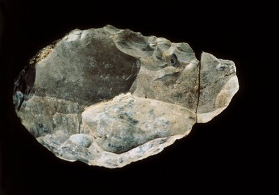 Kétoldalas kovakő, felső paleolit (kőkő) alkotó: Prehistoric Prehistoric