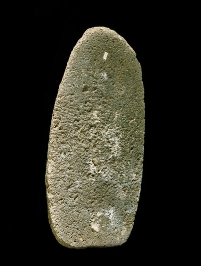 Őstörténet: kőszerszámmal őrlik a búzát. Neolit. Umbria, Olaszország. Perugia, Umbriai Nemzeti Régészeti Múzeum alkotó: Prehistoric Prehistoric