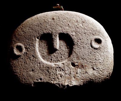 Őskori művészet: vaskori szobor az olaszországi La Spezia melletti Lunigiana helyéről. Kr.e. 1100-800. La Spezia, a Lunigiana Civilizáció Városi Múzeuma alkotó: Prehistoric Prehistoric