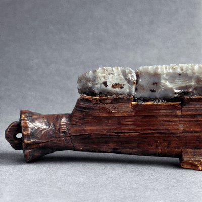 Őstörténet, Polada kultúra: fűrész a Polada Tourbiere-ből, Lonato. Bronzkor. Róma, Luigi Pigorini Nemzeti Őskori Néprajzi Múzeum alkotó: Prehistoric Prehistoric