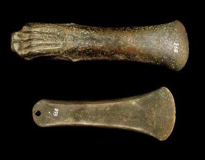 Őstörténet: Campaniában készült balták. A bronzkor vége. Avellino, Irpino Régészeti Múzeum, Olaszország alkotó: Prehistoric Prehistoric