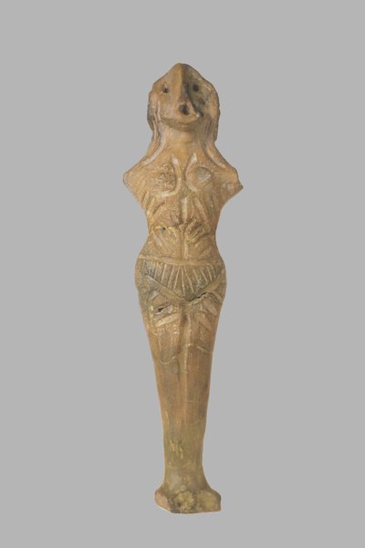 Női figura, ie 3950-3500 alkotó: Prehistoric Russian Culture