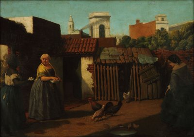 Buenos Aires-i terasz 1850-ben alkotó: Prilidiano Pueyrredon
