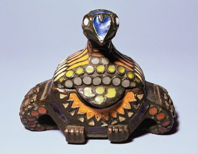 Galambláda a Talashkino műhelyekből, 1908 körül (bronz és zománc) alkotó: Princess Maria Tenisheva