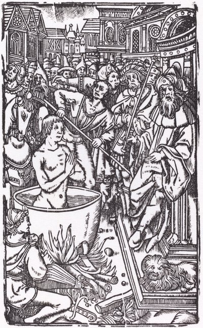 Egy szent vértanúsága alkotó: Probably French 16th Century